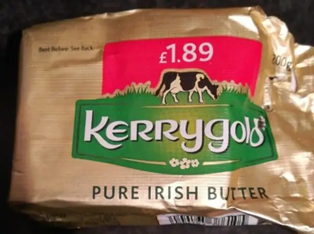 Butter front packaging