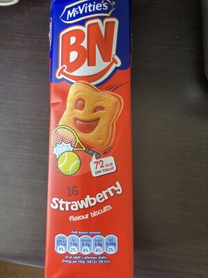 BN Strawberry flavour biscuits