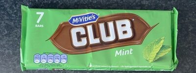 McVitie’s Club Mint front packaging