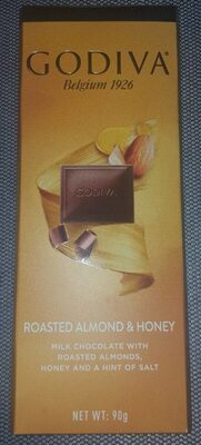 Roasted almond & honey milk chocolate