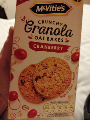 McVitie's Crunchy Granola Cranberry