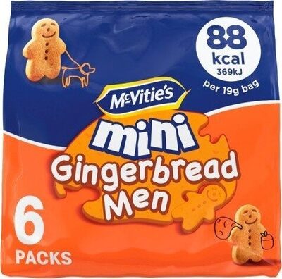 mini Gingerbread Men front packaging