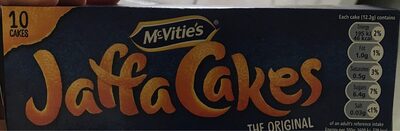 Jaffa cakes front packaging