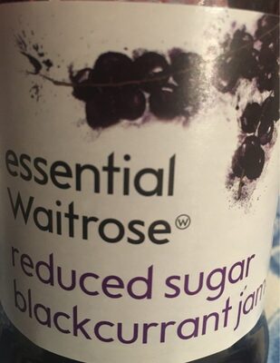 Reduced sugar blackcurrant jam