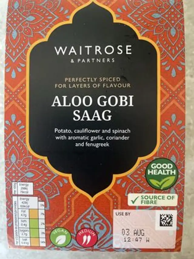 Also Gobi saag front packaging