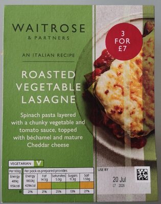 Roasted Vegetable Lasagne