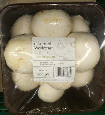 cup mushrooms