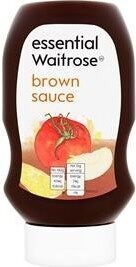 Waitrose Essential Brown Sauce 480G.