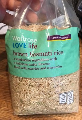brown basmati rice