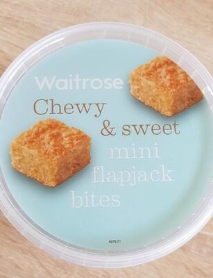 Waitrose chewy & sweet mini flapjack bites