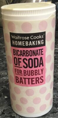 Bicarbonate of soda front packaging