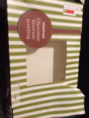 Chocolate brownie pudding