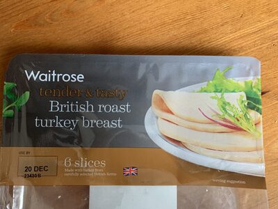 British roast turkey breast