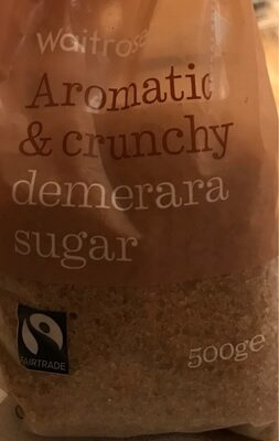 Aromatic & crunchy demerara sugar