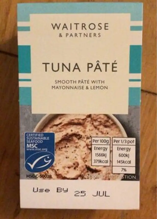 Tuna Pâté front packaging