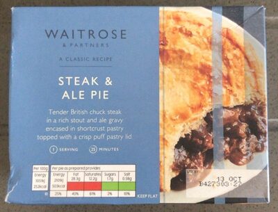 Steak & Ale Pie