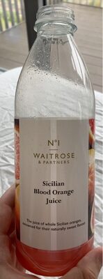 Sicilian Blood Orange Juice front packaging