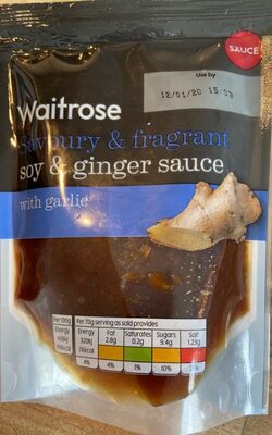 Soy & Ginger Sauce with Garlic