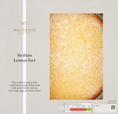 Waitrose No1 Sicilian Lemon Tart