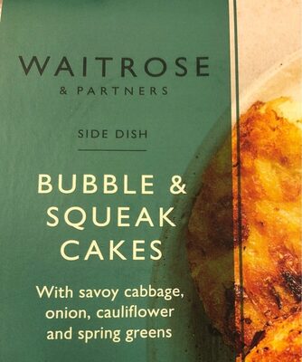 Bubble & Squeak Cakes