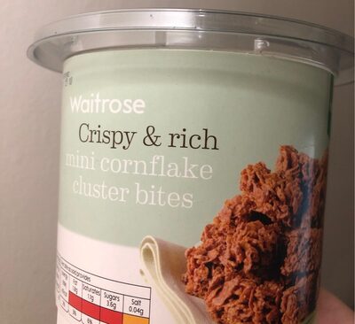 Crispy & Rich mini cornflake cluster bites