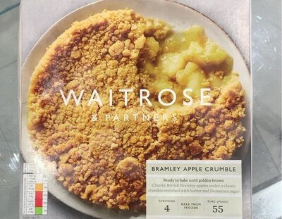 Bramley Apple Crumble front packaging