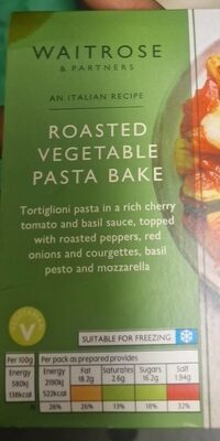 Roasted vegetable pasta bake