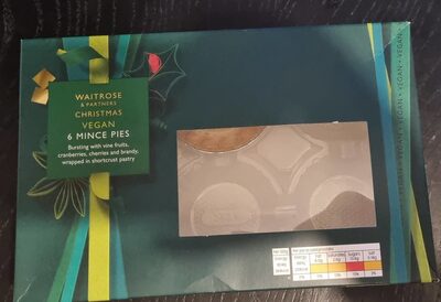 Christmas vegan mince pies