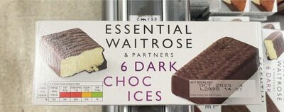 6 Dark choco ices