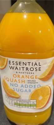 Essential waitrose orange squash