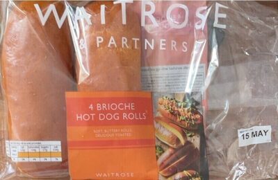 Brioche Hot Dog Rolls