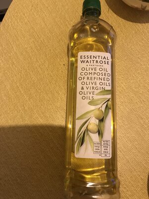 Olive oil composed of refined olive oils & virgin olive oils