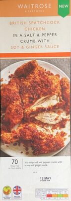 British Spatchcock Chicken in a Salt and Pepper Crumb
