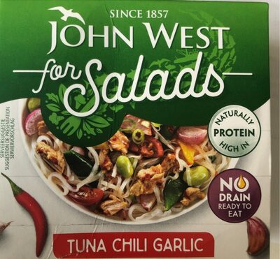 Salads tuna chili garlic