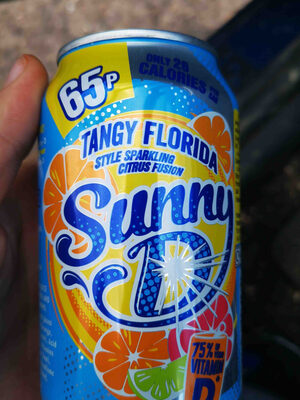 Sunny d front packaging