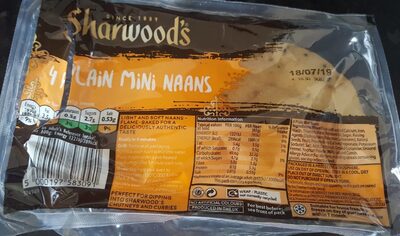 Plain mini naans