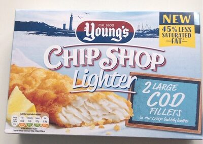 Chip shop lightercod fillets