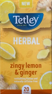 Zingy lemon & ginger