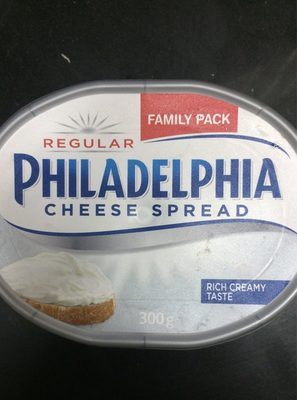 Philadelphia original full fat soft cheese front packaging