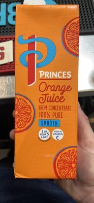 Orange Juice from Concentrate 100% Pure Smooth