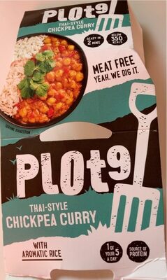 Thai style chickpea curry