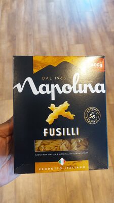 Napolina Fusilli Pasta front packaging