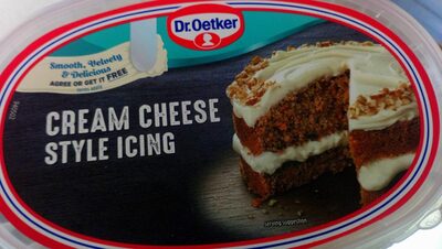 Cream cheese style icing