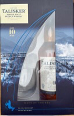 Talisker Single Malt Scotch Whisky Aged 10 Years Geschenkset