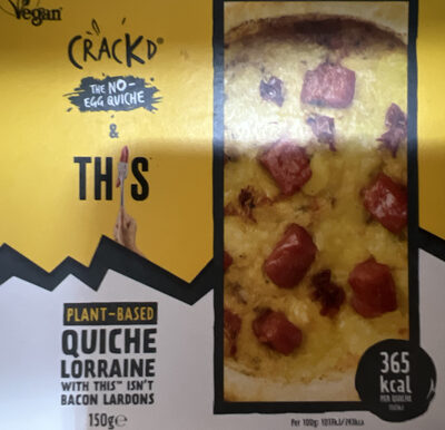 Plant Based Quiche Lorrain