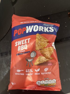Pop works Sweet BBQ Flavour