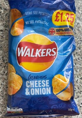 Walkers Cheese and onion