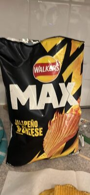 Jalapeno and Cheese Flavour Ridged Potato Crisps