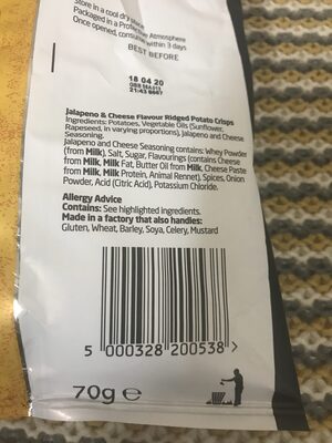 Jalapeno And Cheese Chrisps