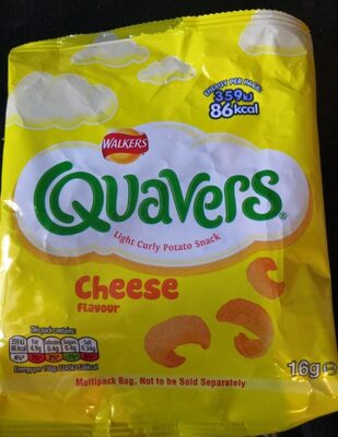 Walkers Quavers Cheese Snacks